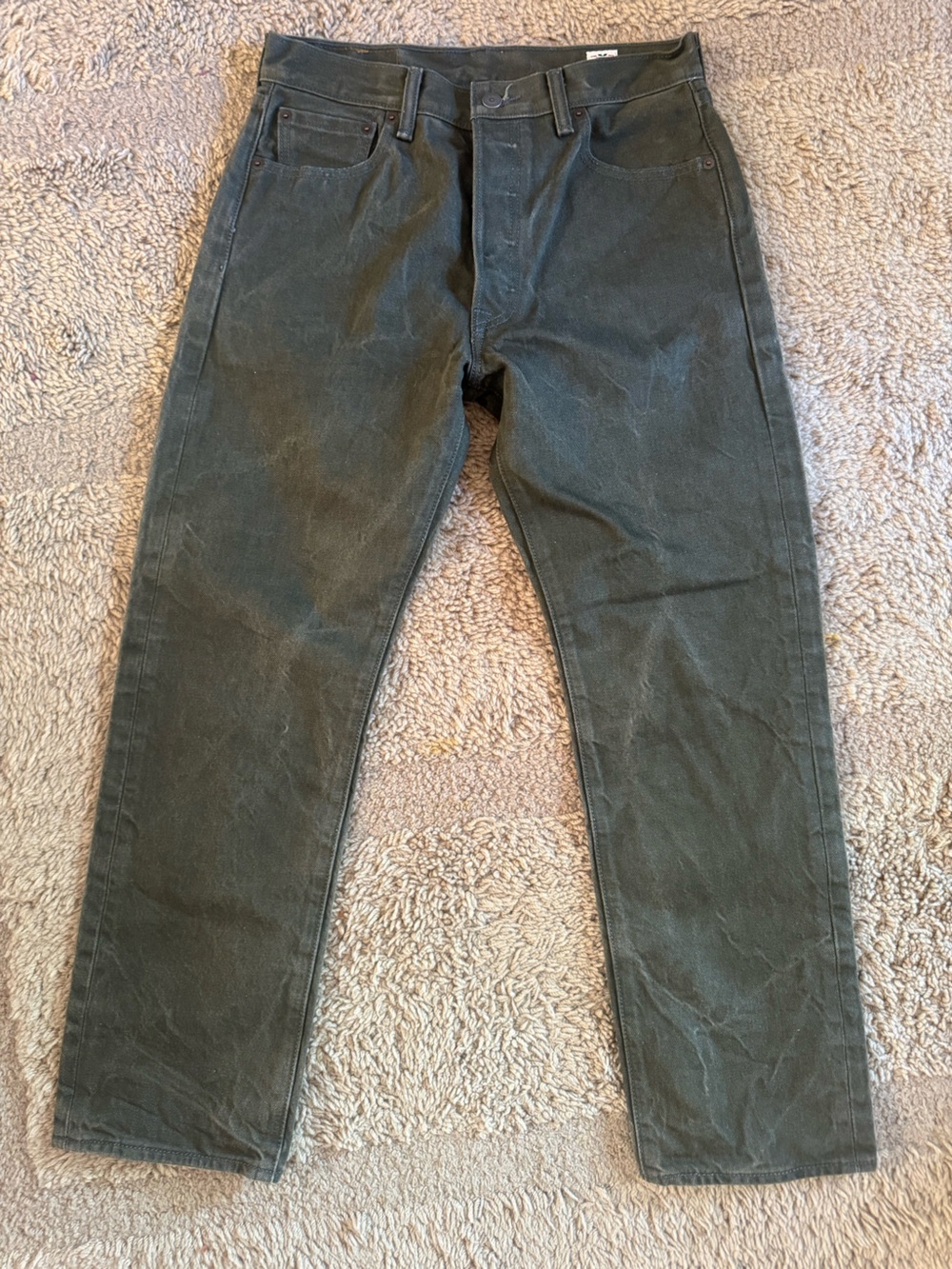 Levi’s 501 Green Denim Jeans 31x30